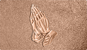 DNSEMP-C-516-BK-SH-BZ Empire Corner Bronze Hands Shim Bronze